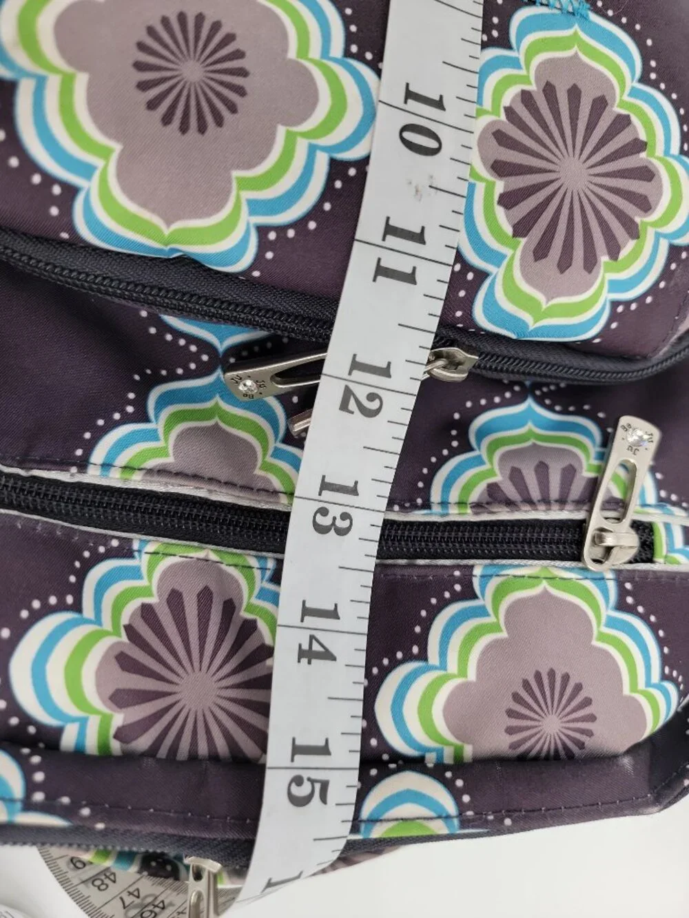 JuJuBe Be Right Back Diaper Bag Backpack Whimsical Whisper Changing Pad